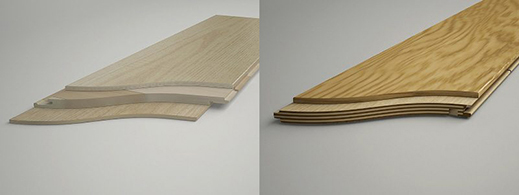Estructura de pisos madera ingeniería multicapa