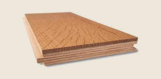Espesor del piso madera ingeniería multicapa