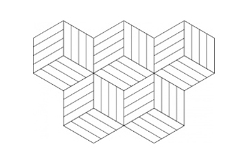 Rhombus Parquetry Patterns