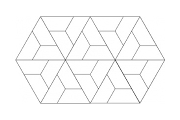 triangle parquetry patterns