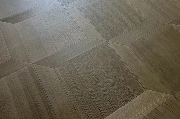 grey parquet engineered wood flooring