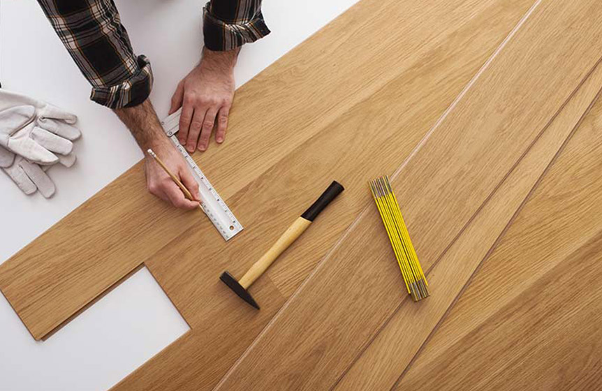 Plan Your Layout of DIY engineered wood flooring