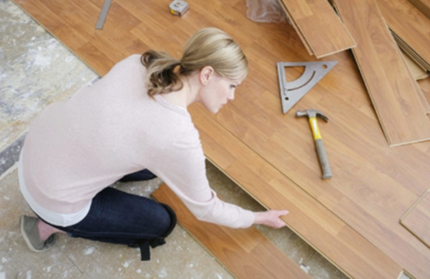 Preparation of DIY engineered wood flooring