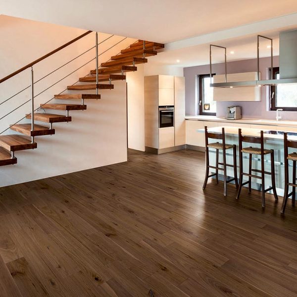 10mm brown walnut engineered hardwood flooring