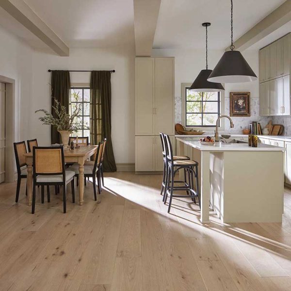 9.5mm(38 inch ) light oak engineered wood flooring