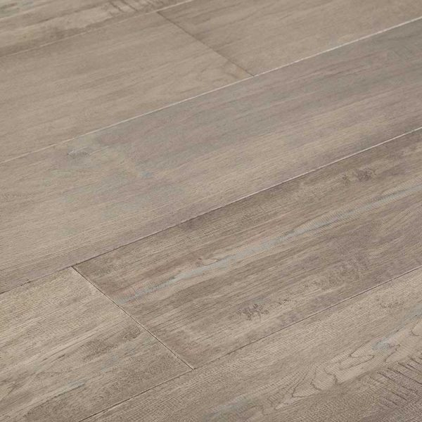 Oak brushed engineered wood flooring