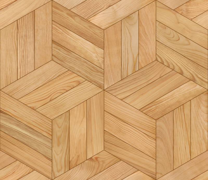 Custom engineered parquet flooring