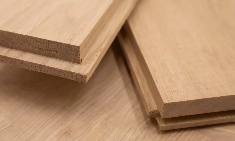 Square Edge of engineered wood flooring