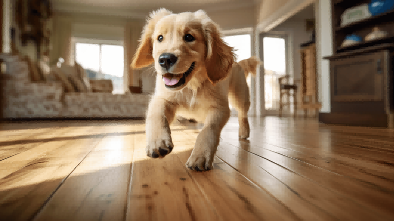 Los dueños de perros eligen piso madera ingenieria