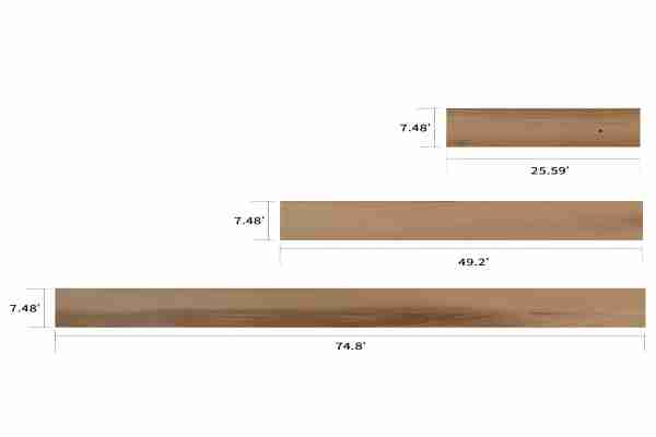 engineered wood flooring length