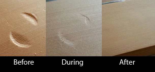 Repairing Minor Dents in Engineered Wood Flooring