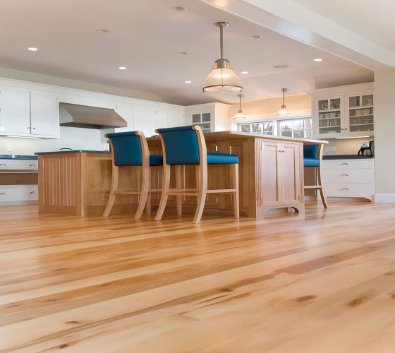 Birch engineered wood flooring