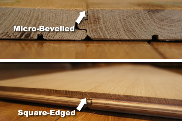 Square Edge vs. Micro Bevel Engineered Wood Flooring